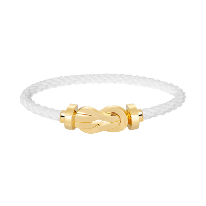 [⭐JeweliWhal]CHANCE LARGE 8 FIGURE BUCKLE NO DIAMOND BRACELET GOLD