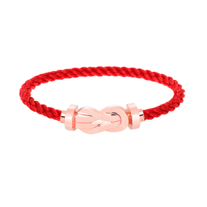 [⭐JeweliWhal]CHANCE LARGE 8 FIGURE BUCKLE NO DIAMOND BRACELET ROSE GOLD