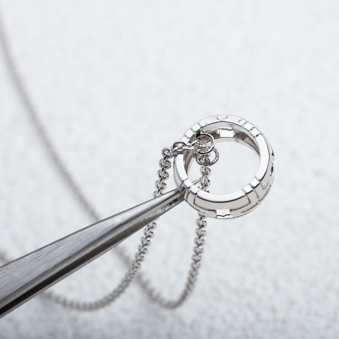 [⭐JeweliWhal]PARENTESI NECKLACE SILVER