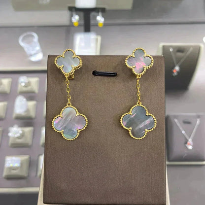 [⭐JeweliWhal]CLOVER 2 MOTIFS  EARRINGS (MULTIPLE CHOICESC