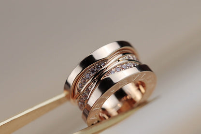 [⭐JeweliWhal]ZERO 1 PINK GOLD DIAMOND NECKLACE