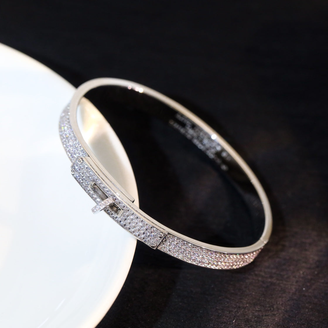 [⭐JeweliWhal]KELLY BRACELET DIAMOND PAVED