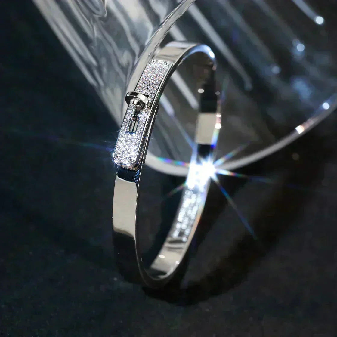 [⭐JeweliWhal]KELLY SILVER DIAMOND BRACELET