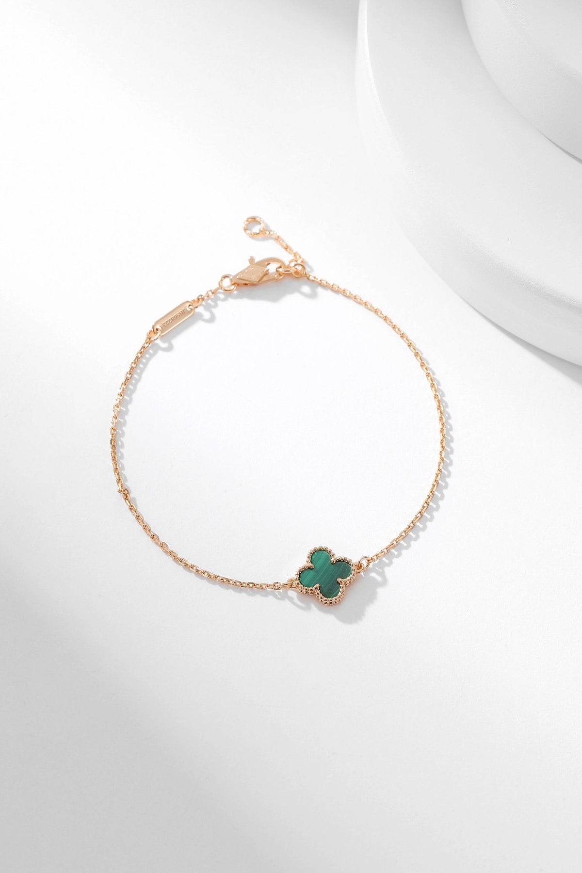 [⭐JeweliWhal]CLOVER BRACELET MALACHITE 1 MOTIF