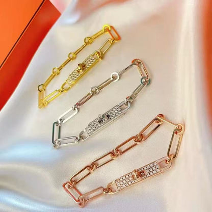 [⭐JeweliWhal]CHAINE BRACELET SMALL MODEL DIAMOND