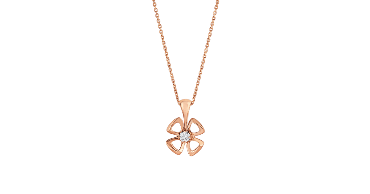 [⭐JeweliWhal]FIOREVER NECKLACE DIAMOND CENTER