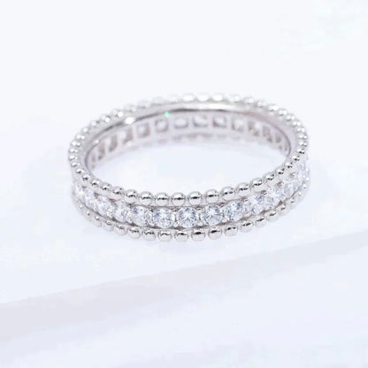 [⭐JeweliWhal]PERLEE DIAMOND SILVER RING