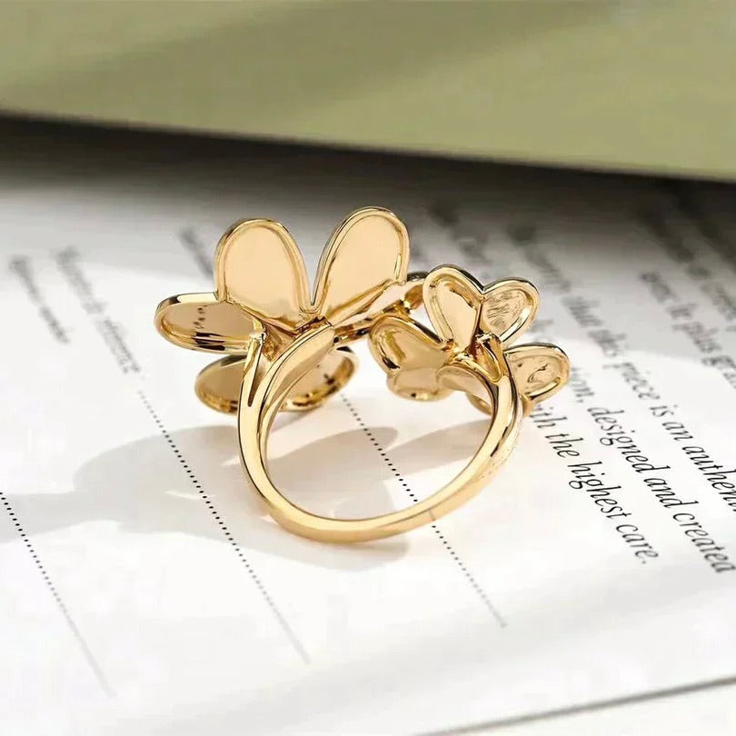 [⭐JeweliWhal]CLOVER COMOS GOLD DIAMOND RING