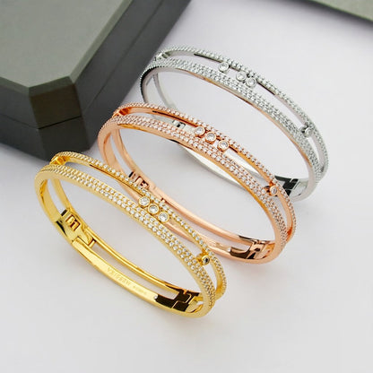 [⭐JeweliWhal]Move Romane pavé bangle