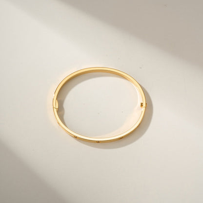 [⭐JeweliWhal]LOVE BRACELET 3.65MM 10 DIAMONDS