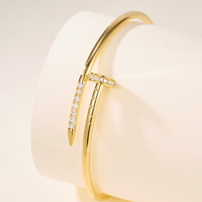 [⭐JeweliWhal]JUSTE BRACELET 2.5MM DIAMONDS