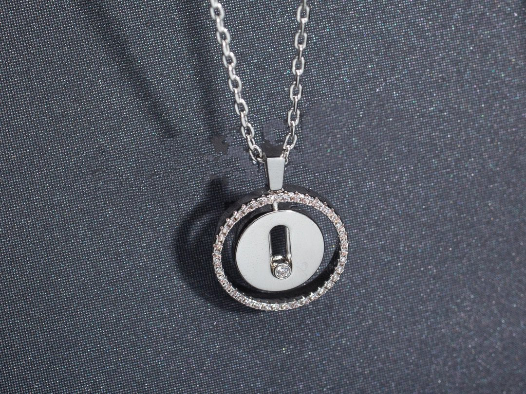 [⭐JeweliWhal]Demo MOVE PM NECKLACE SILVER DIAMOND