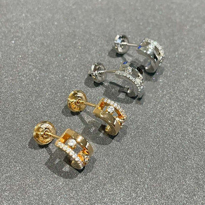 [⭐JeweliWhal]MOVE ROMANE EARRINGS DIAMOND