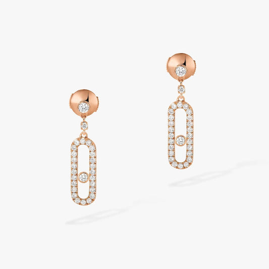 [⭐JeweliWhal]DORMEUSES MOVE UNO DIAMOND EARRINGS