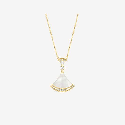 [⭐JeweliWhal]DREAM NECKLACE MOP GOLD DIAMOND