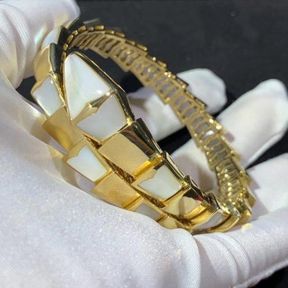 [⭐JeweliWhal]SERPENTI BRACELET MOP GOLD