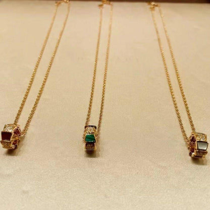 [⭐JeweliWhal]SERPENTI PEDANT DIAMOND NECKLACE