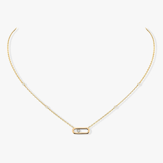 [⭐JeweliWhal]MOVE UNO DIAMOND NECKLACE