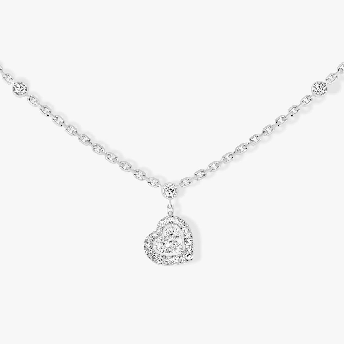 [⭐JeweliWhal]JOY HEART DIAMOND NECKLACE