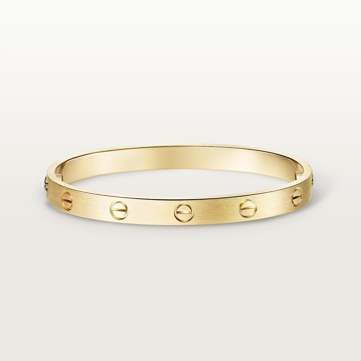 [⭐JeweliWhal]LOVE BRACELET 6.1MM BRUSHED