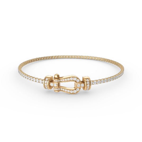 [⭐JeweliWhal]FORCE  HORSESHOE  DIAMOND TENNIS BRACELET