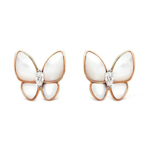 [⭐JeweliWhal]BUTTERFLY MOP DIAMOND EARRINGS