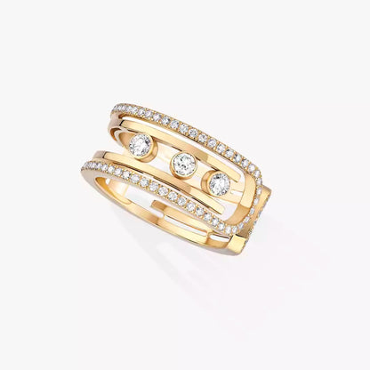 [⭐JeweliWhal]Move 10th Diamond Ring in Gold