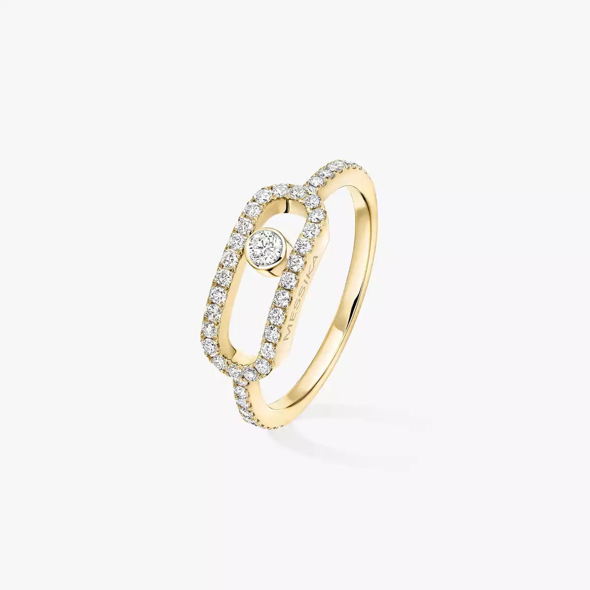 [⭐JeweliWhal]Move Uno Diamond Ring in Gold