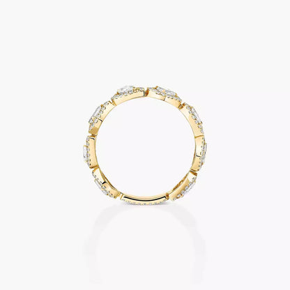 [⭐JeweliWhal]Diamond Wedding Ring My Twin
