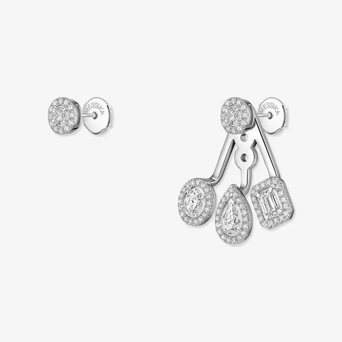 [⭐JeweliWhal] My Twin Trio  Diamond Earrings
