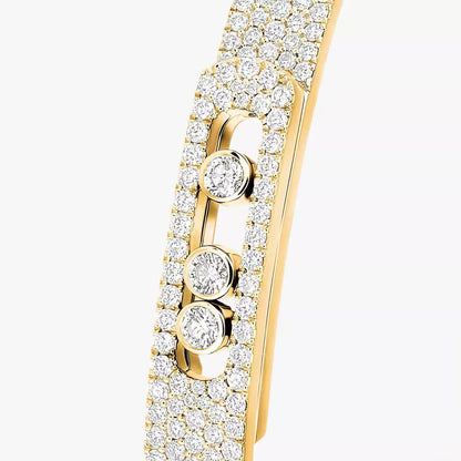 [⭐JeweliWhal]Move Noa Full Pavé Diamond Bangle Bracelet