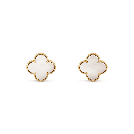 [⭐JeweliWhal]CLOVER MINI GOLD EARRINGS