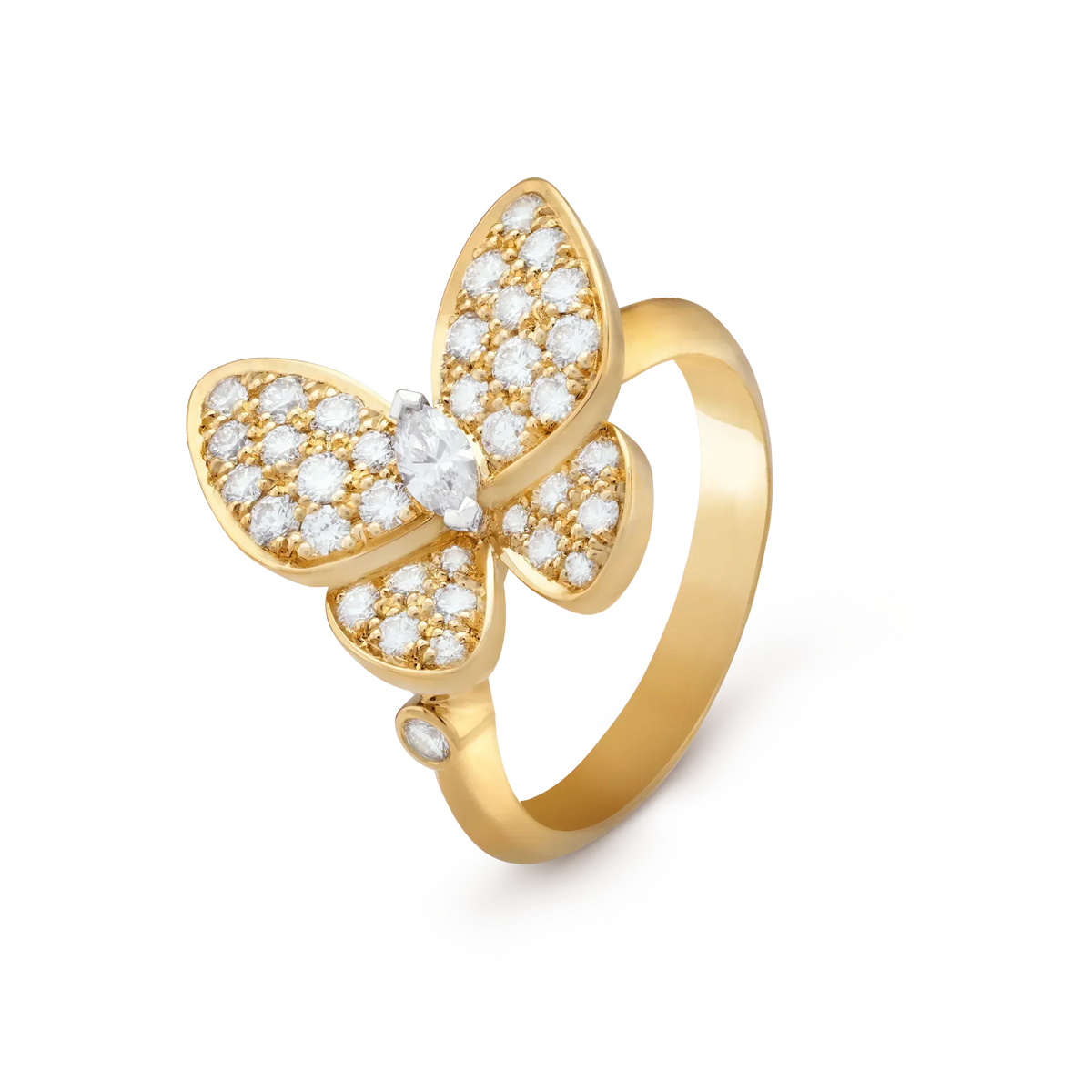 [⭐JeweliWhal]BUTTERFLY DIAMOND RING