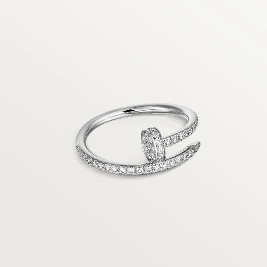 [⭐JeweliWhal]JUSTE RING 1.8MM SILVER DIAMONDS